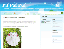 Tablet Screenshot of pif-paf-puf.ro